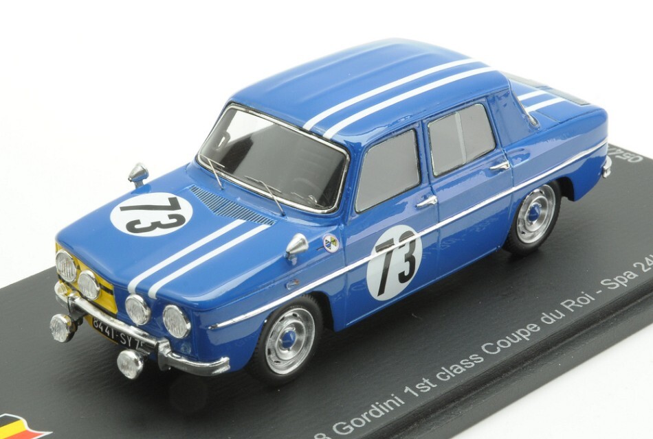GORDINI RENAULT ミニカー 1/43 ルノー 8 ゴルディーニ 1300 1966 ブルー Renault Gordini