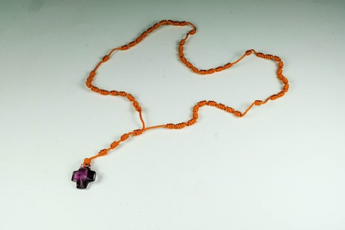 COLLANA AWAKING VINTAGE CON CROCE SWAROVSKI - Foto 2 di 5