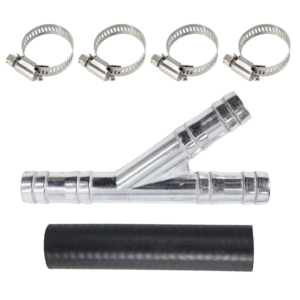 Heater Hose Connector with Clamps For 2008-2019 Dodge Grand Caravan 47238HP - Imagem 3 de 4