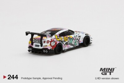 MINIGT LBWK R35マットグレイ MINI GT #3 LB☆WORKS Nissan GT-R (R35) Matte Grey – J Toys Hobby