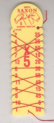 Replacement x5 For Saxon Math 3 Learning Wrap-Ups Multiplication Practice - Picture 1 of 3