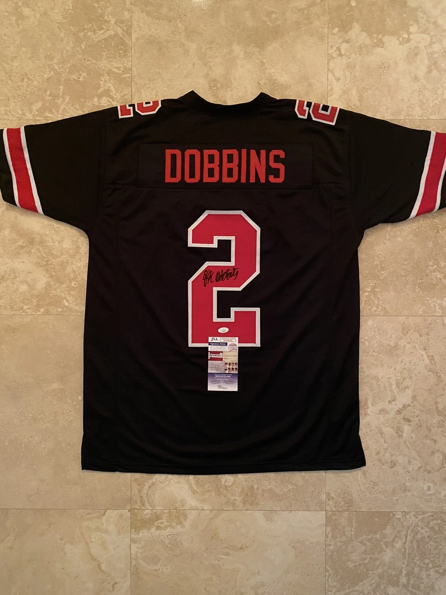 Jk dobbins ohio store state jersey