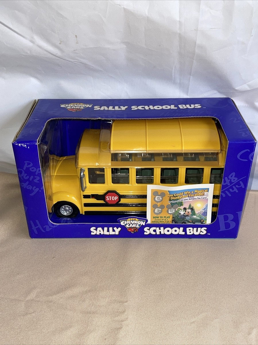 The Chevron Cars Sally School Bus with Removable Roof Vintage Year