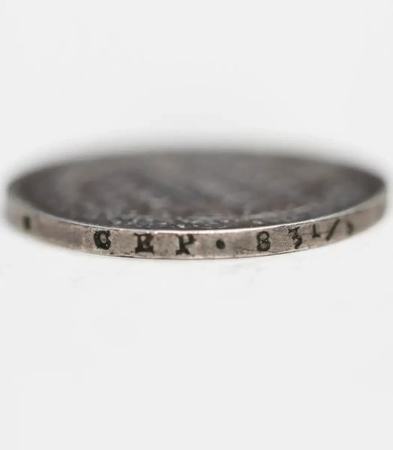 Slight Rotation Error 1842 Russia Silver coin Poltina 50 kopecks СПБ-АЧ - Picture 4 of 5