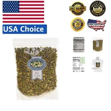 2lb  Unsalted Pistachio Kernels - California Grown, Small Batch Freshness
