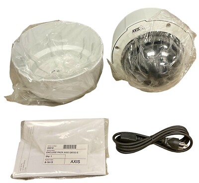 Axis Q6032-E PTZ 60HZ P/N 0318-001-07 Outdoor Dome Network Camera New