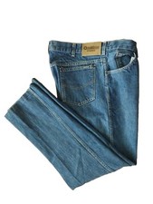 VINTAGE USA OSHKOSH B'GOSH JEANS STRAIGHT LEG BLUE DENIM 35 X 31 Tall Read 