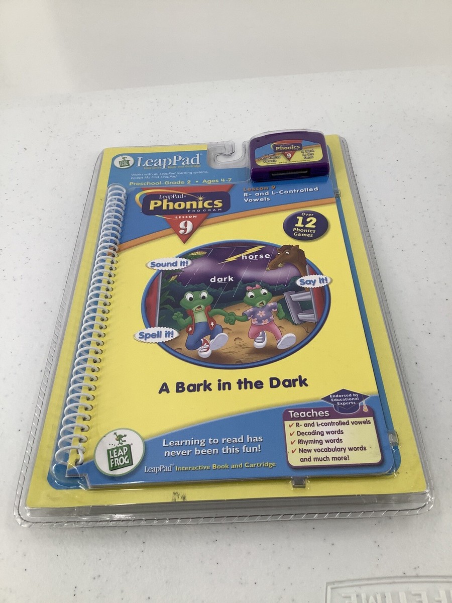 Leap Pad and 12 Phonics, 9 interactive Book & Cartridge