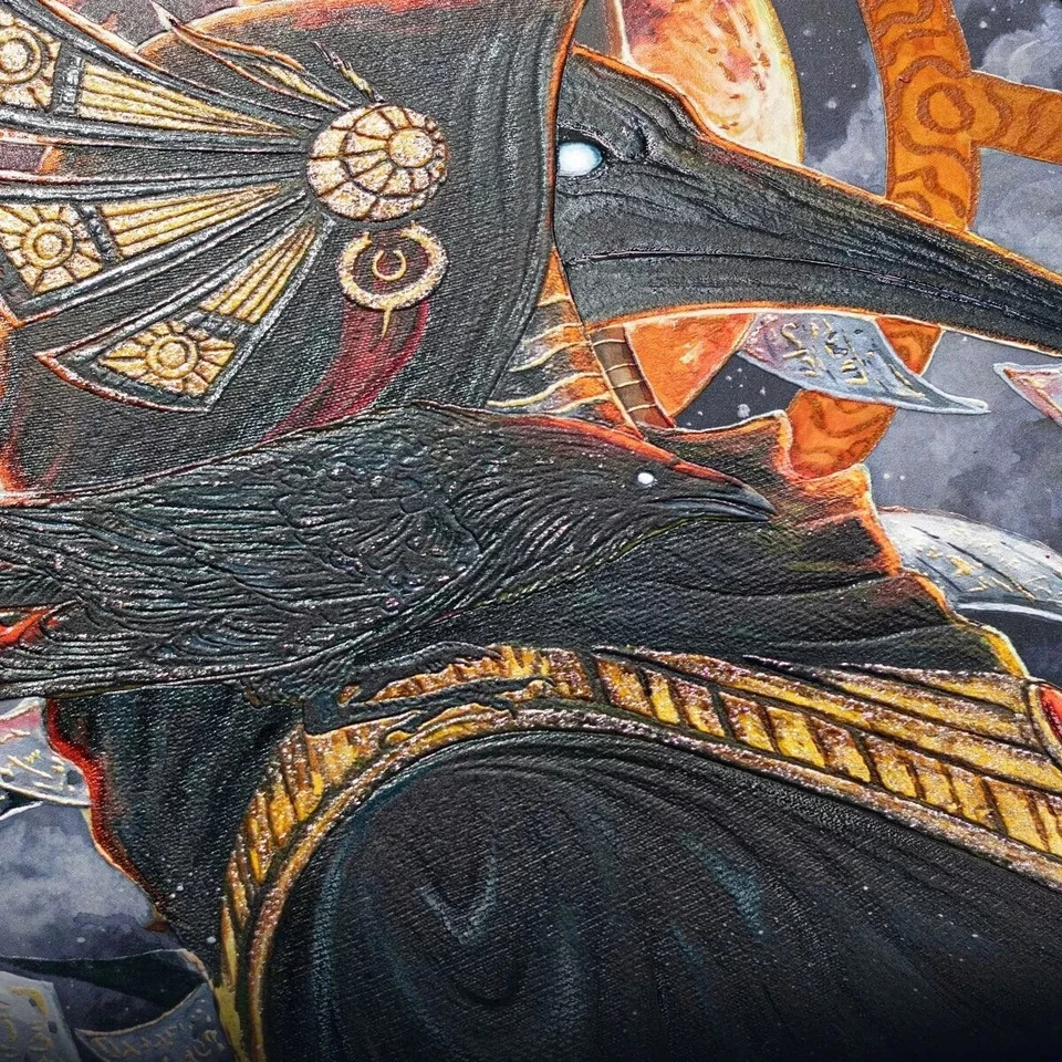 Displate Edición Limitada - La Sabiduría de Thoth - ¡Nuevo en Caja! ¡Nunca colgado! Foto 2 de 3