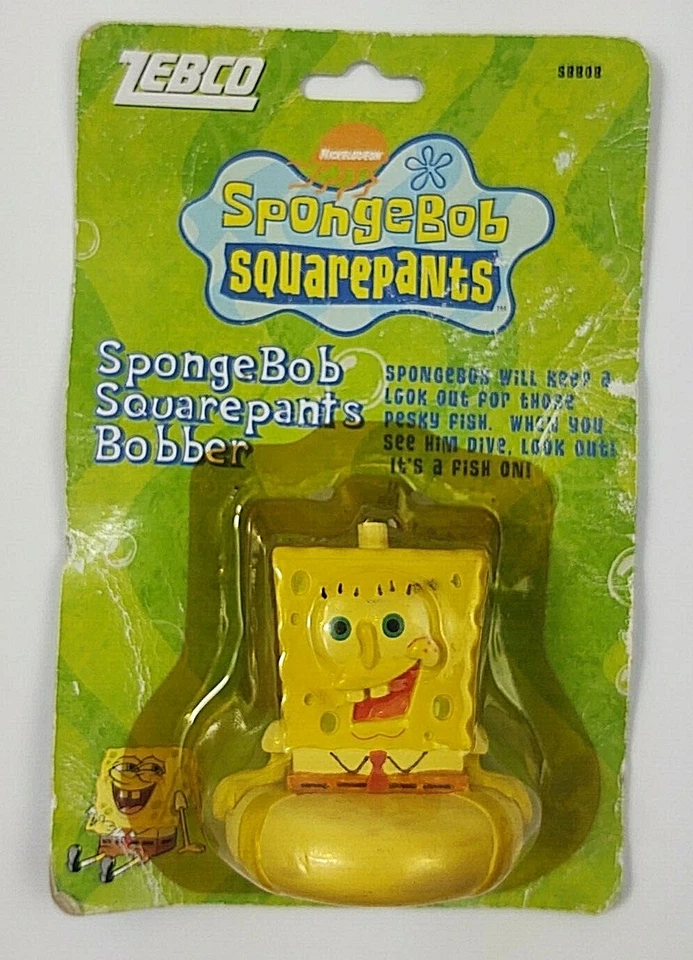 NICKELODEON Bob Esponja PANTALONES CUADRADOS Bobber de Pesca por Zebco 2003 k1 Foto 2 de 3