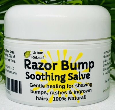 Urban ReLeaf Razor Bump Soothing Salve! Shave Itchy Rash Red Heal Gentle Natural