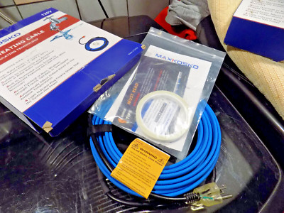 MAXKOSKO 9'  120V Water Pipe Heat Tape - Pipe Freeze Protection Self-Regulating