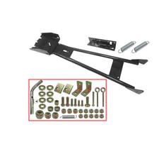 Bronco ATV UTV Push Frame AT-12470-1 Plow Scraper