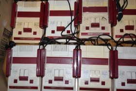 Famicom Console body only Parts family computer Nintendo 10 Lot Junk a