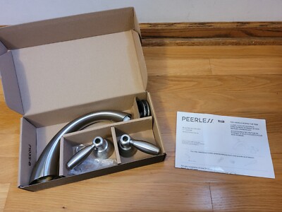 Peerless Claymore 2-Handle Widespread Roman Tub Faucet Trim Kit Chrome PTT298696