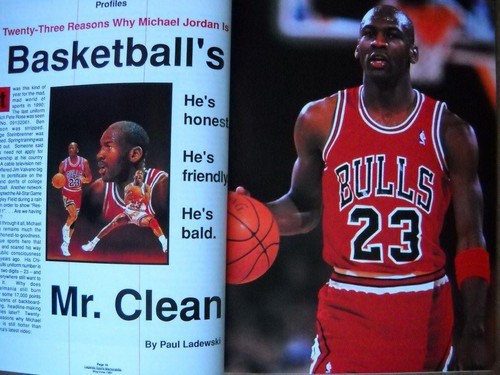 Legends Sports Memorabilia Magazine May/June 1991 Michael Jordan - Picture 6 of 16