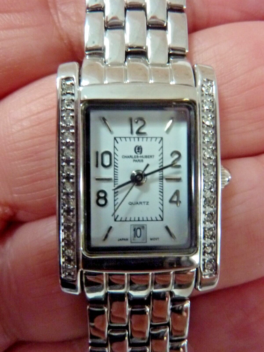 Charles-Hubert Rectangle Wristwatches for sale | eBay display picture 1