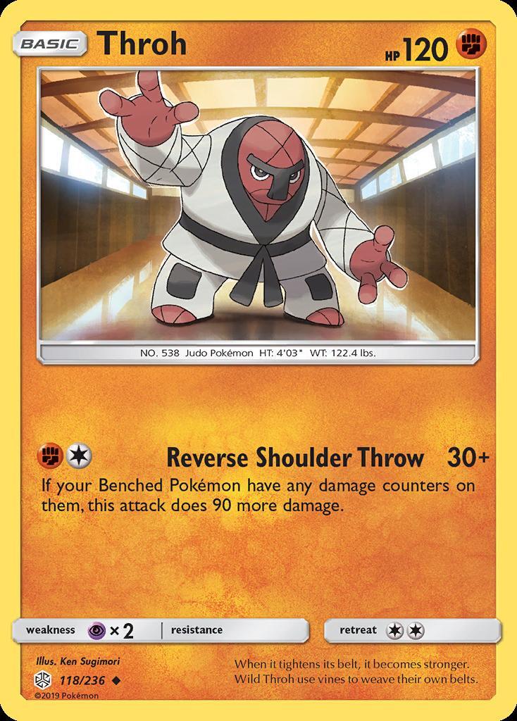 Pokemon Throh (118/277) Cosmic Eclipse LP