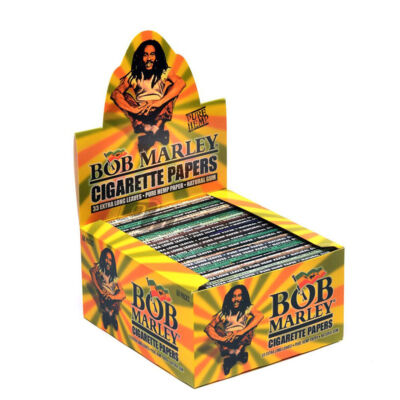 Bob Marley King Size Slim Zigaretten Blättchen extra lang reiner Hanf Rauchen