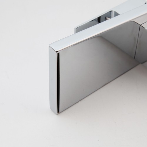 Bathroom Waterfall Spout Basin Sink Faucet Mixer Tap 1 Handle Deck Mount Chrome - Picture 8 of 10