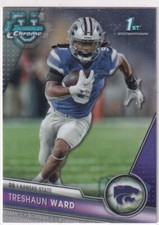 2023 Bowman University Chrome #3 Treshaun Ward