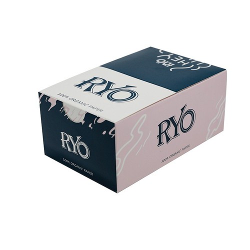 50 paquetes de papel de liar para madera RYO 1 1/4 tamaño 1,25" 77 mm papel de cáñamo papel de tabaco - Imagen 2 de 8