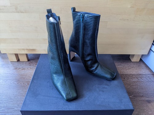 MIISTA Marselle Leather Heeled Boots size 35 - Picture 3 of 11