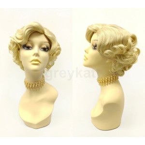 blonde 50s wig