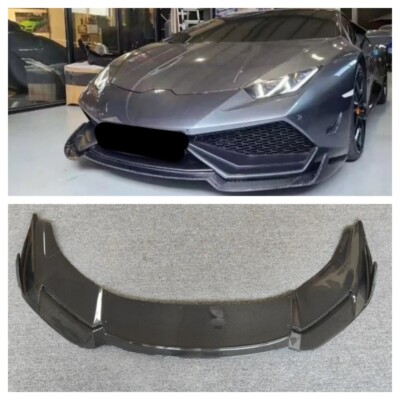 For Lamborghini Huracan Lp610 Lp600 Modified RZ Carbon Fiber Front Bumper Lip