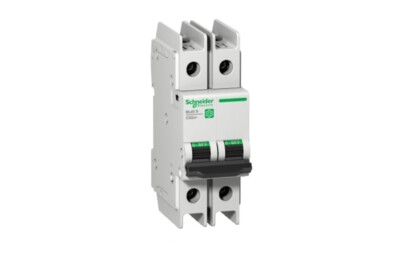 M9F42215, Schneider Electric, Miniature circuit breaker, 2P, 15A, C curve