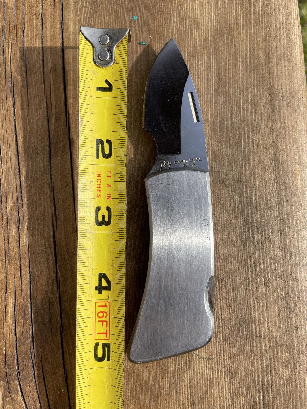 Vintage EDC Belt Buckle Knife Katz Knives 1995 XT70 eBay