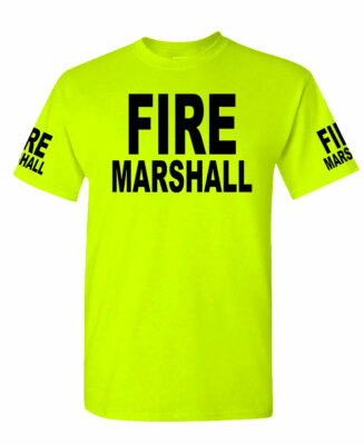 Fire Marshall - High Visibility - Unisex T-Shirt