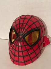 The Amazing Spiderman Hasbro Marvel 2012 Light Up Talking Mask- WORKS