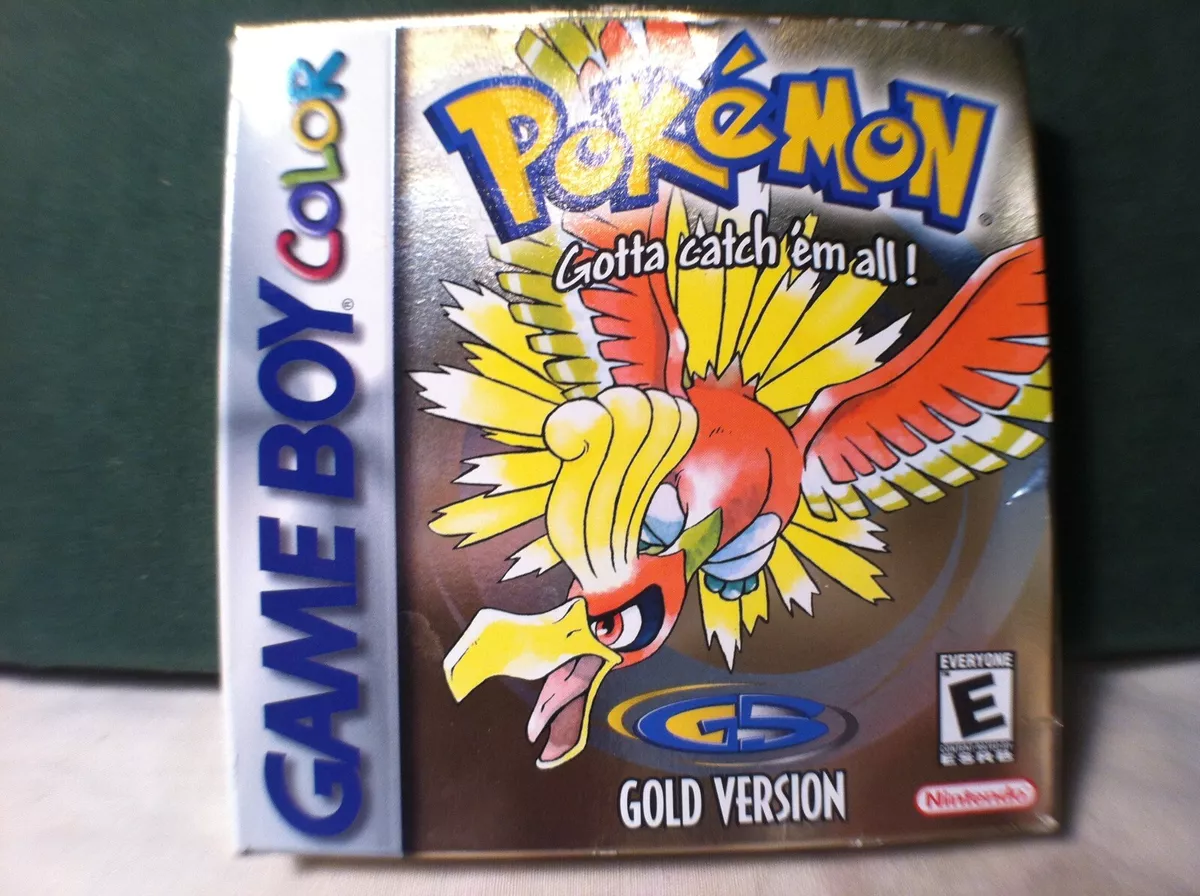 Pokémon Gold Version, Game Boy Color, Games