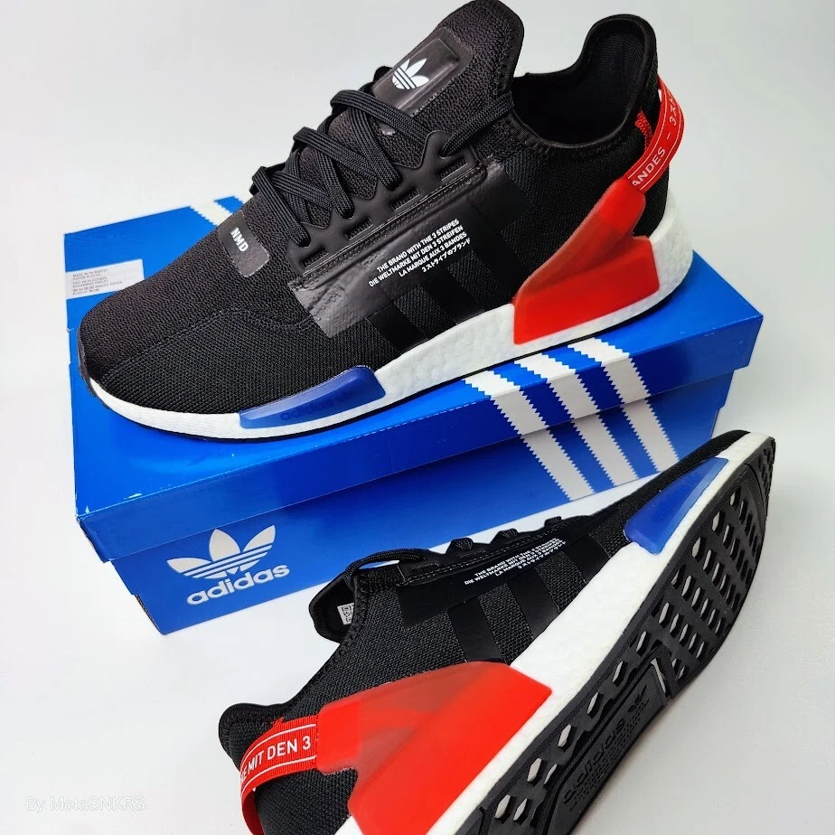 Adidas NMD_R1 White Red for sale | eBay display picture 1