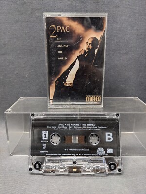 Me Against the World [PA] by 2Pac (Cassette Mar 1995 USA) Tested Works Rap Tape