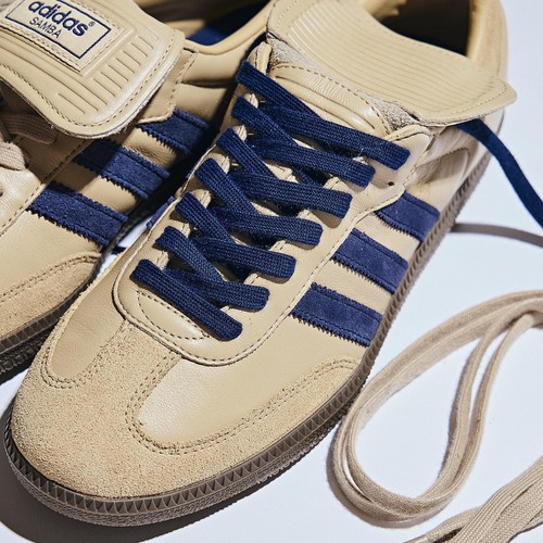 JS0604 BILLY'S Exclusive adidas Originals Samba LT Beige Dark Blue Gum (Men's) - Picture 9 of 9