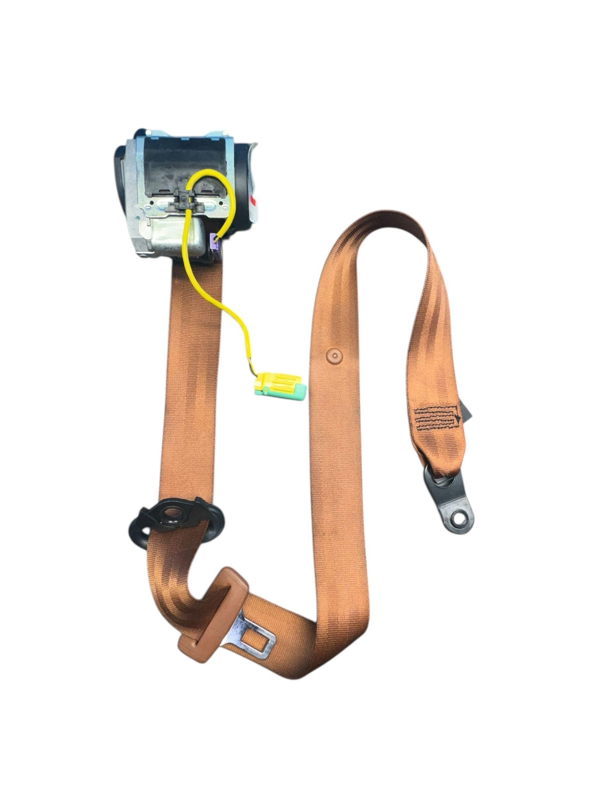 2006-2012 BENTLEY CONTINENTAL GT FRONT LEFT SEAT BELT RETRACTOR | SADDLE (99)
