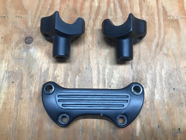 Harley Davidson OEM 2" Risers with Bar Clamp 56108 For 1" Bars 