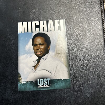 41a Lost Season One 2005 InkWorks #67 Michael Dawson Harold Perrineau