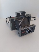 Vintage Polaroid 440 Automatic Folding Camera w original hard case and cold-clip
