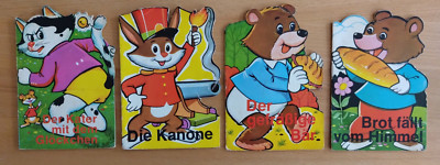 4 Jussy Bücher: Brot fällt vom Himmel/ Der gefräßige Bär/ Die Kanone/...