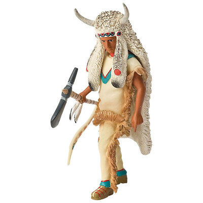 Native American Shaman by Bullyland retired discontinued figure 80680 RARE NEW