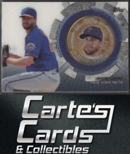 Jacob deGrom 2020 Topps Update #TBC-JD Baseball Coin Cards New York Mets