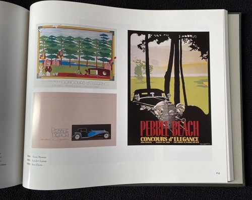 NEW Pebble Beach Concours d'Elegance 50th Anniv Book #9/1580 Kimes Hill Moss - Picture 8 of 12