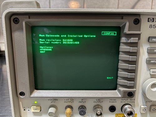 Analizator widma HP Agilent 8560E 30Hz-2,9Ghz - Zdjęcie 8 z 15