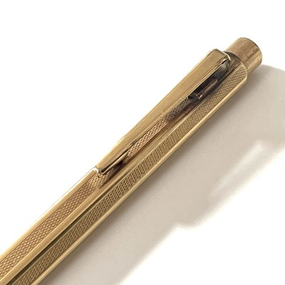 VINTAGE CARAN D ACHE CIBA ECRIDOR GOLD DRUCKBLEISTIFT