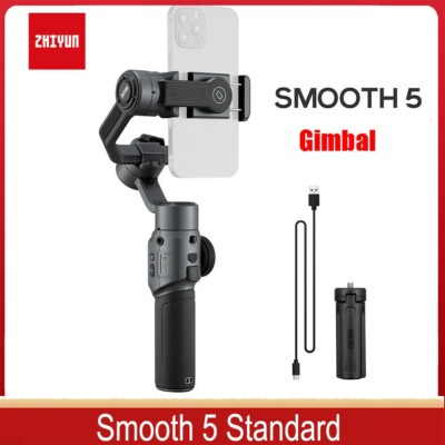 Zhiyun Smooth 5 Standard Smartphone Gimbal Handy Stabilisator für iPhone Huawei