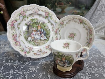 ロイヤルドルトン ブランブリーヘッジ THE POPPIES BABIES 希少 ロイヤルドルトン ブランブリーヘッジ THE POPPIES BABIES 希少