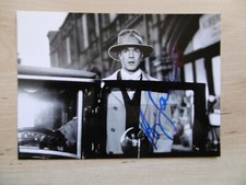 Hannes Jaenicke autograph signed 13x18 press picture b/w